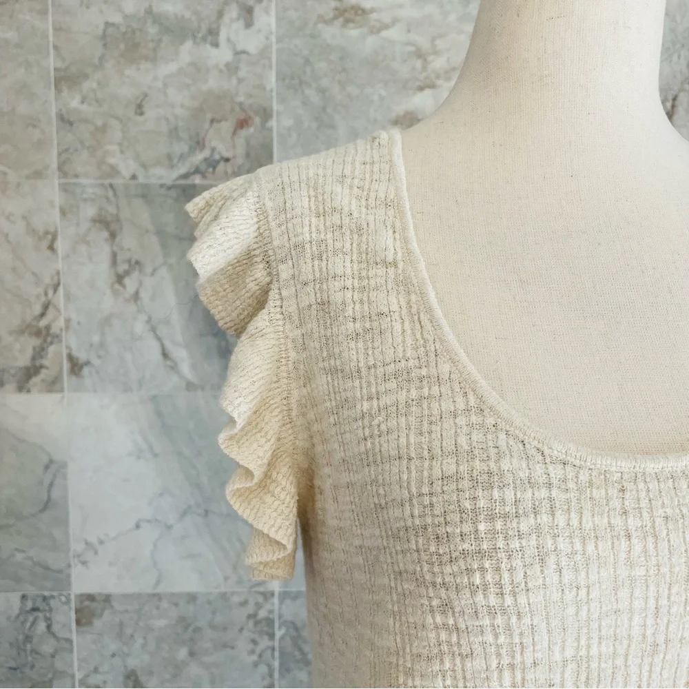 J. Crew Ruffle Sweater Tank Top